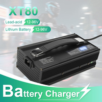 Chargeur de batterie au lithium Li-ion Li-poly XT80 42V 2A, chargeur de batterie au lithium 36V 3.8 1h, chargeur de batterie de vélo électrique 36V 2A