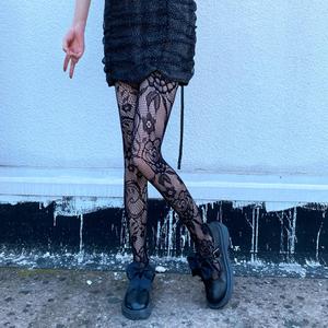 Prix d'usine Bas cuissardes <span class=keywords><strong>grande</strong></span> <span class=keywords><strong>taille</strong></span> pour femme avec <span class=keywords><strong>porte</strong></span>-jarretelles intégré, résille extensible sexy à entrejambe ouvert - Product Image 3