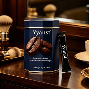 Infusion Botanique Revitalisante pour le Corps – Café Instantané Premium Entièrement Naturel à Base de Plantes, 10g*10, Portion Individuelle Portable - Product Image 3