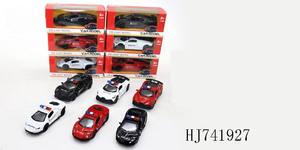 ใหม่มินิ1:32 <span class=keywords><strong>Lp770</strong></span> + Divd รถตำรวจที่กำหนดเองดึงกลับเพลงรถของเล่นยานพาหนะสำหรับเด็ก - Product Image 2