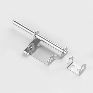 Loquet de porte et de fenêtre en acier inoxydable 304, robuste, design traditionnel, installation facile, montage en surface - Product Image 1
