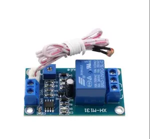 XH-M131 5V/12V light control switch photoresistor relay module detection sensor 10A brightness automatic control module