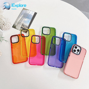 Iexplore เคสโทรศัพท์ TPU โปร่งแสงคุณภาพสูง + PC + TPE สั่งทำโลโก้กล้องเคสโทรศัพท์สำหรับ iPhone 16 PRO MAX HUAWEI <span class=keywords><strong>Mate</strong></span> 60 Pro - Product Image 1