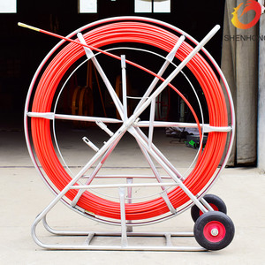 High Strength FRP <strong>Duct</strong> Rodder Electric Cable <strong>Duct</strong> Rod with HDPE Coating Essential <strong>Tool</strong> for Power Construction and Cable Laying - Product Image 4