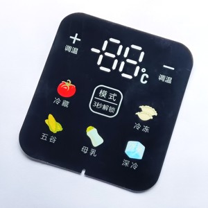 Panel <span class=keywords><strong>Keyboard</strong></span> plastik perekat kustom dengan tombol nyala/mati tombol lapisan grafis harga pabrik membran untuk penggunaan kerajinan lilin - Product Image 1