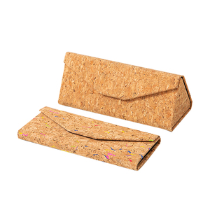 Custodia Protettiva Multifunzionale Pieghevole per Occhiali in Sughero, <span class=keywords><strong>Porta</strong></span> Occhiali per Uomo e Donna Realizzato in <span class=keywords><strong>Carta</strong></span> - Product Image 6