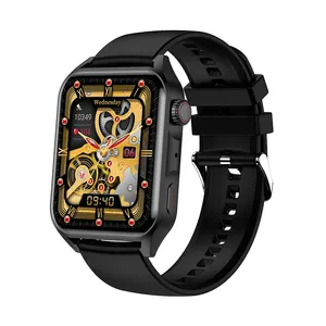HK28 אופנה חכם שעון BT שיחת מגע מלא מסך רב-חיוג מוסיקה NFC תשלום מקוון בריאות ניטור relojes inteligente