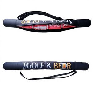 Lot de 6 sacs isothermes en néoprène personnalisables, grande capacité, nouveau style, avec fermeture éclair, pour canettes - Product Image 1