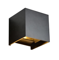 Offre Spéciale G9 ampoule remplaçable carré mur LED lumière 3000k blanc chaud lumières d'extérieur mural pour la maison