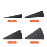 LADYGLOW Planche inclinée antidérapante pour l'étirement du mollet Améliorer la mobilité Planche d'inclinaison pour le talon Squat surélevé EPP Squat Wedge