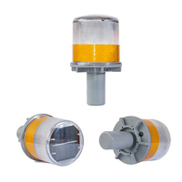 Luz de advertencia intermitente de cono de tráfico Luz de baliza de advertencia solar para Cono de tráfico