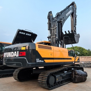 รถขุดเกาหลี Hyundai HX340HD รุ่น Hyundai 340 สำหรับงานเหมือง 9 ล้อ ออกแบบท่อ MCV อย่างเหมาะสม พร้อมบริการจัดส่งฟรี - Product Image 2