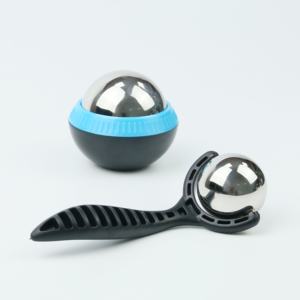 Set terapi panas dingin: bola pijat & rol otot baja tahan karat isi cairan, untuk pereda dan pemulihan tisu dalam - Product Image 6