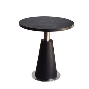 Mesa de Centro Moderna Minimalista de Madera Maciza para el Hogar, Muebles para Recepción, Sala de Estar, Cafetería, Tienda de Té, Habitación de Hotel - Product Image 5