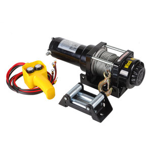 Cabrestante Eléctrico de 12000 lb con Certificación CE para Auto, 4x4, Camioneta de Alta Velocidad, con Cable de Acero/Cuerda de Nylon de 12V - Product Image 5
