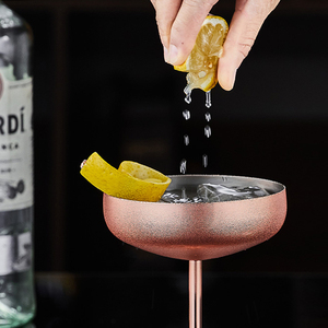 Verre à martini incassable personnalisé de 15 oz, avec pied, pour restaurants, mariages, fêtes, en acier inoxydable 304, verre à cocktail margarita, gobelet à vin - Product Image 5
