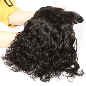 40 inch bán buôn xác minh Cheveux nguyên Ấn Độ tóc nhà cung cấp, lớp biểu bì phù hợp đôi rút ra nguyên liệu Ấn Độ tóc con người bó từ Ấn Độ - Product Image 1