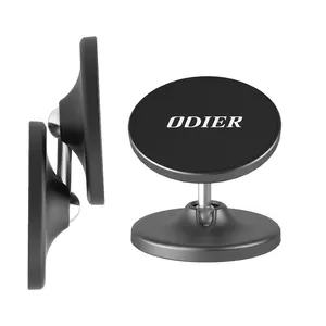 Odier Universal Metal Double Sided Strongest Magnetic Mobile Phone Holder Mount Flexible Indoor Portable Phone Mount