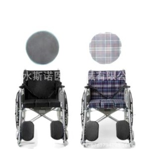 High Back Folding Semi <b>Reclining</b> Wheelchair With Commode Lightweight Steel Tube Manual Wheelchair For Elderly And Disabled - Product Image 3