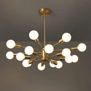 Phòng ngủ ánh sáng retro công nghiệp thả đèn đèn chùm đèn - Product Image 1