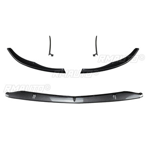 Spoiler de labio para parachoques delantero para Mercedes-Benz Clase C W205 C205 S205 C63 AMG 2015-2022, protector de parachoques delantero, divisor de labio inferior - Product Image 3