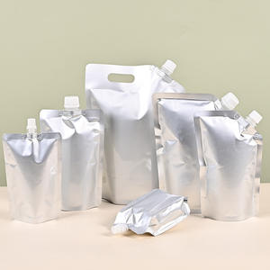 จีนขายส่งถุงฟอยล์อะลูมิเนียมใสแบบตั้งได้พร้อมจุกสำหรับบรรจุของเหลว ขนาด 20 มล. 50 มล. 100 มล. 250 มล. 500 มล. 1000 มล. รับผลิตตามสั่ง - Product Image 4