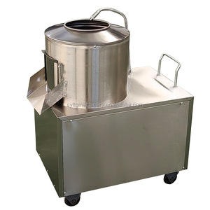 Máquina de limpieza y pelado de patatas de acero inoxidable pequeña para <span class=keywords><strong>el</strong></span> hogar, máquina peladora de jengibre y <span class=keywords><strong>patata</strong></span> dulce automática comercial - Product Image 2