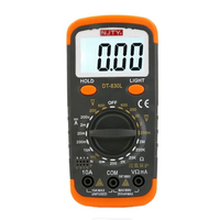 DT-830L Digital Anti-Short Circuit Multimeter Digital Household Universal Meter for Maintenance Purposes Small Electricity Meter