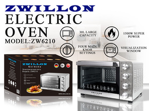 <span class=keywords><strong>Four</strong></span> électrique 30l prix <span class=keywords><strong>porte</strong></span> vitrée avec grille maison cuisine pâtisserie grille-pain pizza pita simplement pain cookie chinois brûler fours - Product Image 5