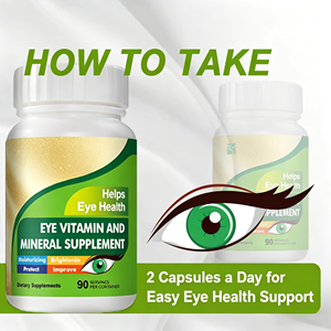 Cápsulas de Vitaminas y Minerales para la Salud Ocular OEM con Luteína y Zeaxantina para el Apoyo de la Visión y el Bienestar Visual - Product Image 2