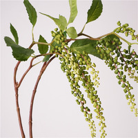 Hot Sale Künstliche Kunststoff Obst Beeren & Berry Branch für Home Hochzeit Weihnachten Abschluss Dekorationen für das chinesische Neujahr