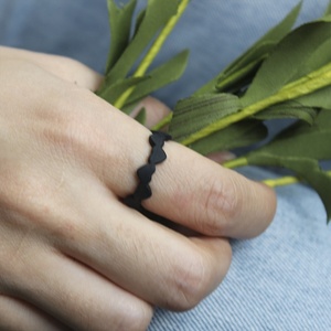 Anillos de Boda o Anillos de Silicona Unisex con Forma de Ancla de <span class=keywords><strong>Verano</strong></span> con la Frase 'Te Amo' - Product Image 5