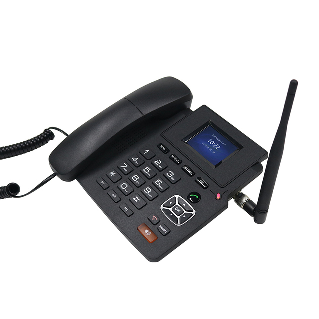4G/VoIP Dual-Mode IP Wireless Desktop Phone with SIP and WiFi Network Support Fixed Landline