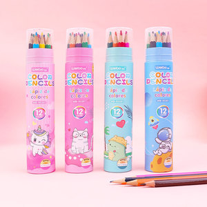 Bút chì màu phổ biến với mười hai màu phù hợp cho vẽ graffiti, thương hiệu weibo yêu thích của trẻ em - Product Image 3