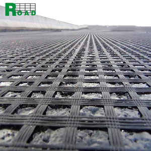 Biaxial Polyester 100kn lưới nền tảng gia cố đất ổn định <span class=keywords><strong>geogrid</strong></span> - Product Image 4