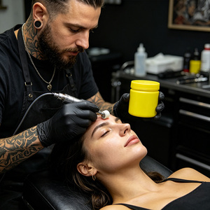 Crema para tatuajes básica de 500g con fórmula clásica, el suministro diario esencial para salones de tatuajes pequeños y medianos. - Product Image 2