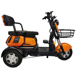 Tricycle électrique 48V 350W/500W Tricycle électrique 3 roues <span class=keywords><strong>vélo</strong></span> <span class=keywords><strong>Cargo</strong></span> pour adulte LED en acier <span class=keywords><strong>léger</strong></span> écran LCD 20ah - Product Image 3