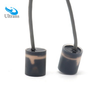 Transceptor Ultrasónico de PVDF de 200kHz 23 ° ±10 °   Ángulo de Haz para la Detección de Capacidad Pulmonar con Espirómetro, Rango de 30 cm, 200 Vpp
