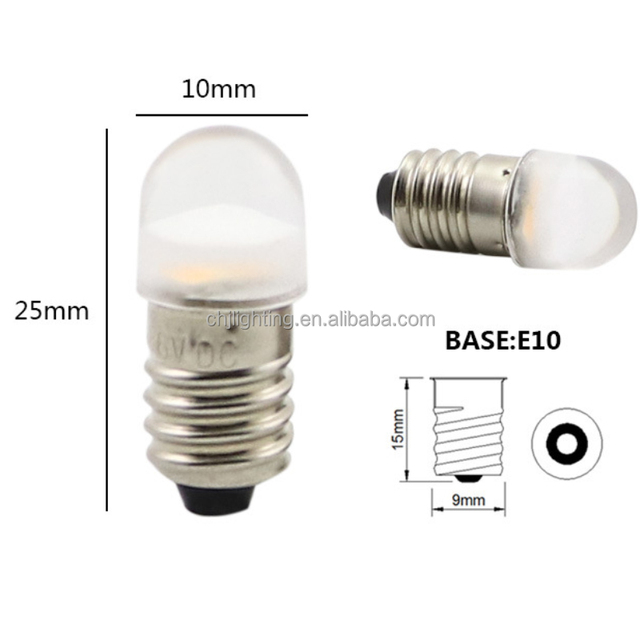 Mini Led Bulb E10 Ba9s SMD2835 Indicator Lights Warning Light Signal Energy Saving Lamps 3v 6v 12v 24v