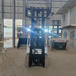 Carretilla elevadora de brazo telescópico para granja de 3 toneladas, apilador de fuente de energía eléctrica diésel, construcción que incluye engranaje de motor, original, - Product Image 6