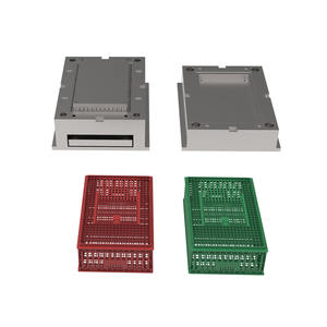 Ekipmanları plastik kanatlı taşıyıcı taşıma sandığı üç kapı tavuk taşıma kafesi civciv bıldırcın taşıma sandığı kalıp - Product Image 2