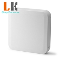 Boîtier en plastique Wi-Fi 125x125x28mm NOUVELLE ARRIVÉE pour routeur électronique, boîtier de projet, boîtier d'instrument réseau, boîtier d'appareil IoT