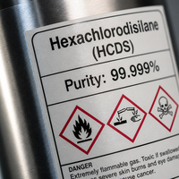 Hexachlorodisilane (HCDS) avancé 2026 et précurseur de dépôt 3D NAND, source de silicium haute pureté pour le traitement ALD CVD