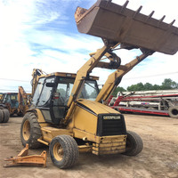 Gepflegte Qualität zuverlässig CAT426 gebrauchter Radlader schlepp barer Bagger lader auf Lager
