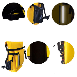 Mochila Impermeable de 30L para Camping, Excursionismo, Buceo, Playa y Viajes, con Cierre Enrollable, Resistente y de PVC - Product Image 3