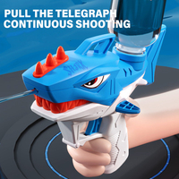 Tout nouveau jouet de pistolet à eau électrique Shark Mini pour enfants pistolet à eau automatique en plastique écologique