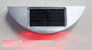 निविड़ अंधकार आधा चाँद एलईडी सौर संचालित रोड स्टड प्रकाश के लिए डेक, नाव, नौकाओं, Driveways,Stairways, फुटपाथ - Product Image 5