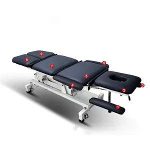 physical therapy treatment bed easy operate massage bed multi position new type massage treatment table