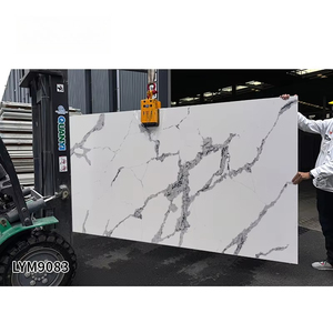 Grande dalle de 3200*1600 mm, 93% quartz naturel, pierre d'ingénierie durable et imperméable pour la cuisine - Product Image 6