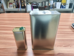 Barattolo metallico personalizzato <span class=keywords><strong>per</strong></span> <span class=keywords><strong>olio</strong></span> d'<span class=keywords><strong>oliva</strong></span> <span class=keywords><strong>per</strong></span> uso alimentare in metallo <span class=keywords><strong>per</strong></span> <span class=keywords><strong>olio</strong></span> da cucina - Product Image 2